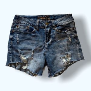Rue 21 ripped jean shorts